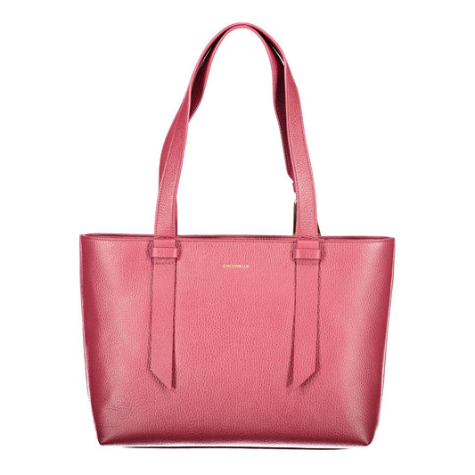 Sac à main Coccinelle en cuir violet pour femme