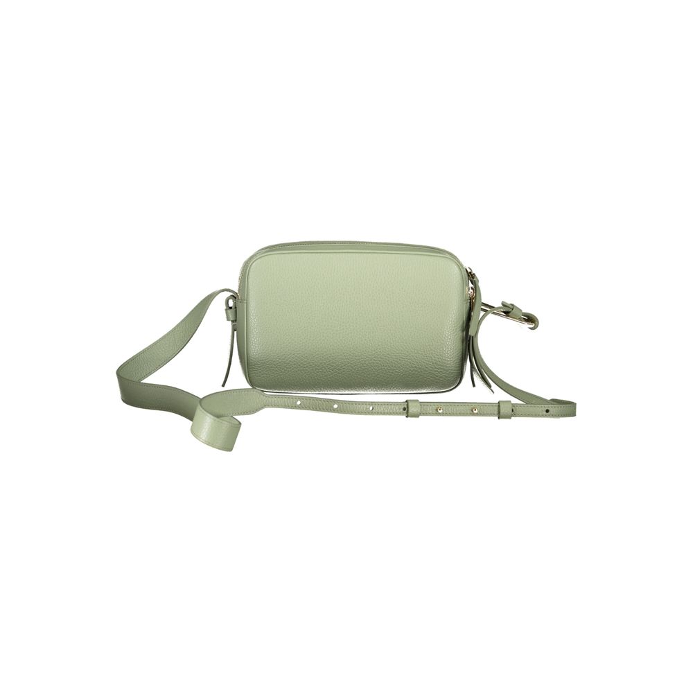 Sac à main en cuir vert Coccinelle