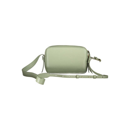 Sac à main en cuir vert Coccinelle