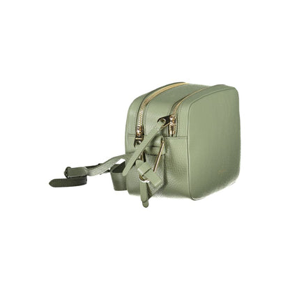 Sac à main en cuir vert Coccinelle