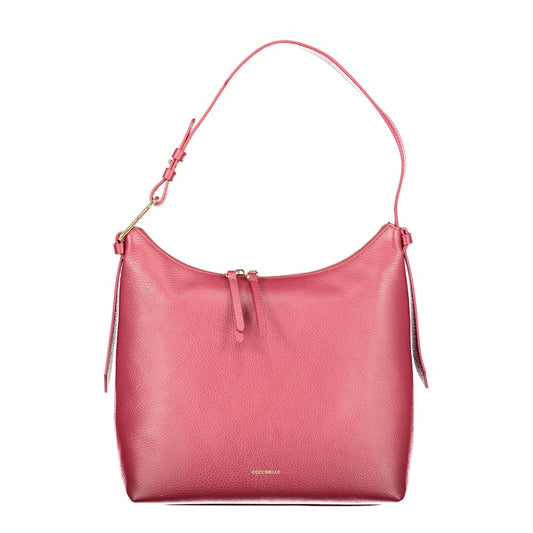 Sac à main Coccinelle en cuir violet pour femme
