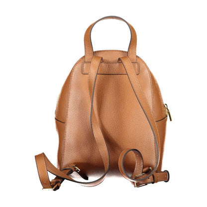 Coccinelle Brauner Leder Damen Rucksack
