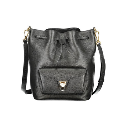 Coccinelle Schwarze Leder Damen Handtasche
