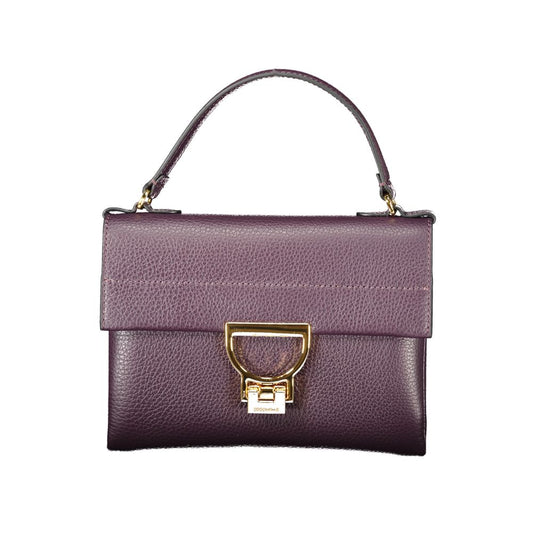 Sac à main Coccinelle en cuir violet pour femme