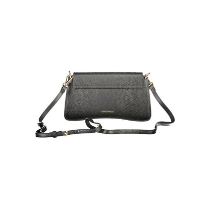 Coccinelle Schwarze Leder Damen Handtasche