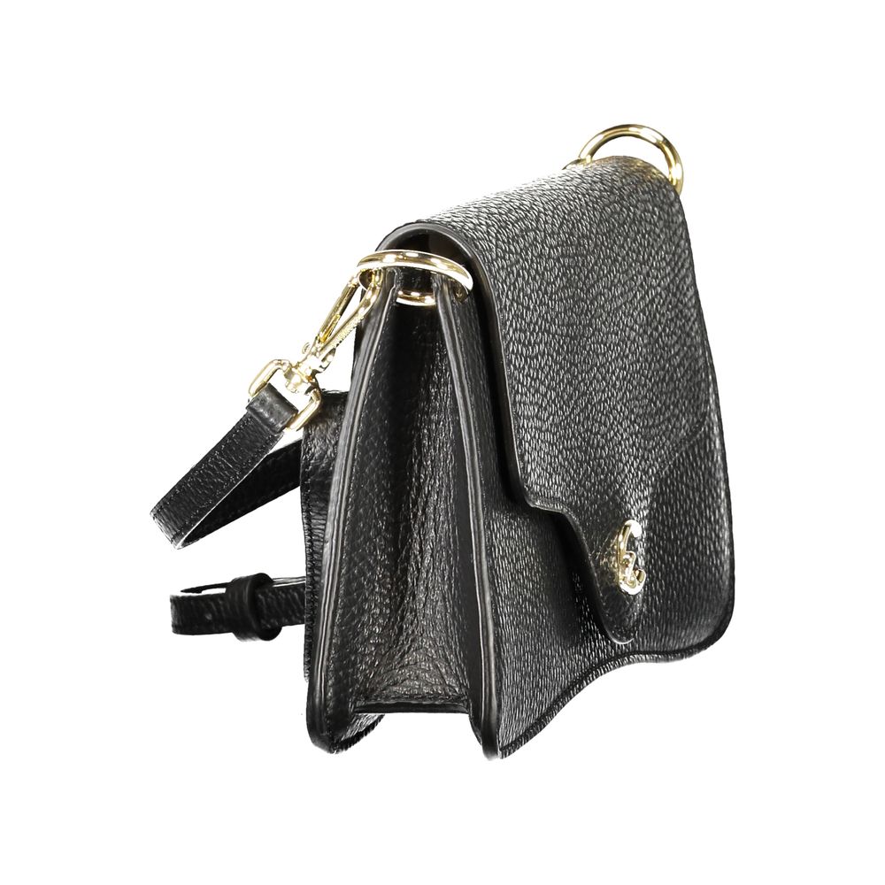 Coccinelle Schwarze Leder Damen Handtasche