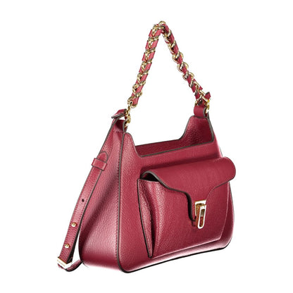 Sac à main Coccinelle en cuir violet pour femme