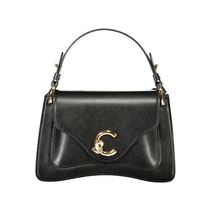 Sac à main en cuir noir Coccinelle