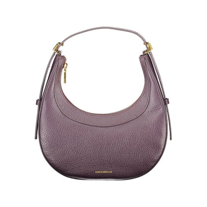 Sac à main Coccinelle en cuir violet pour femme