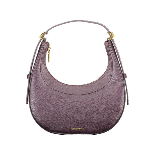 Sac à main Coccinelle en cuir violet pour femme