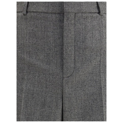 Saint Laurent Prince de Galles maßgeschneiderte Hose
