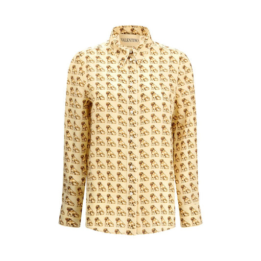 Valentino Seiden-Crêpe-de-Chine-Hemd