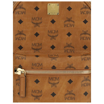 Petit sac à dos Stark en toile imprimée MCM