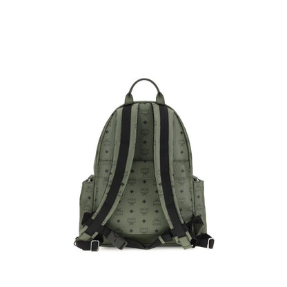 Sac à dos Stark en toile imprimée MCM