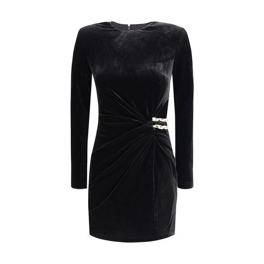 Robe courte en velours Self-Portrait