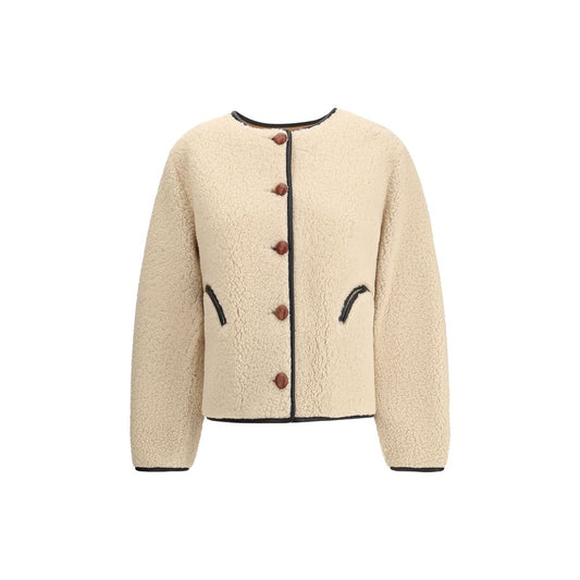 Veste en peau de mouton retournable