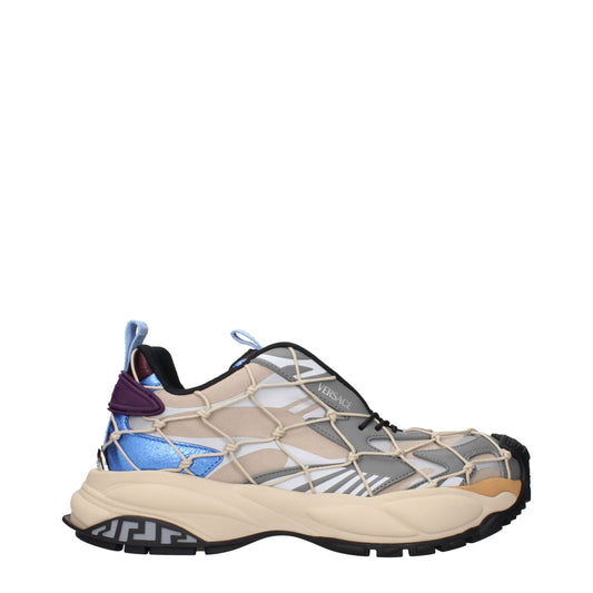 Sneakers en tissu beige