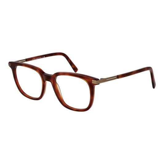 Ermenegildo Zegna Braune Unisex-Brillenfassungen