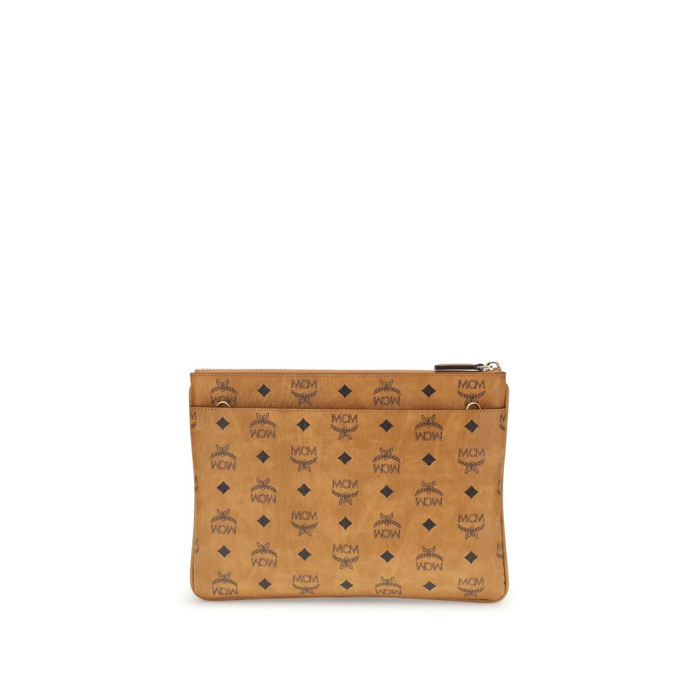 Pochette MCM avec imprimé Visetos