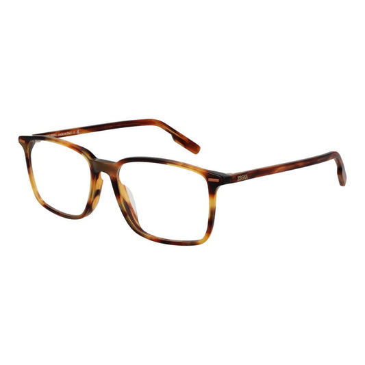 Ermenegildo Zegna Braune Unisex-Brillenfassungen