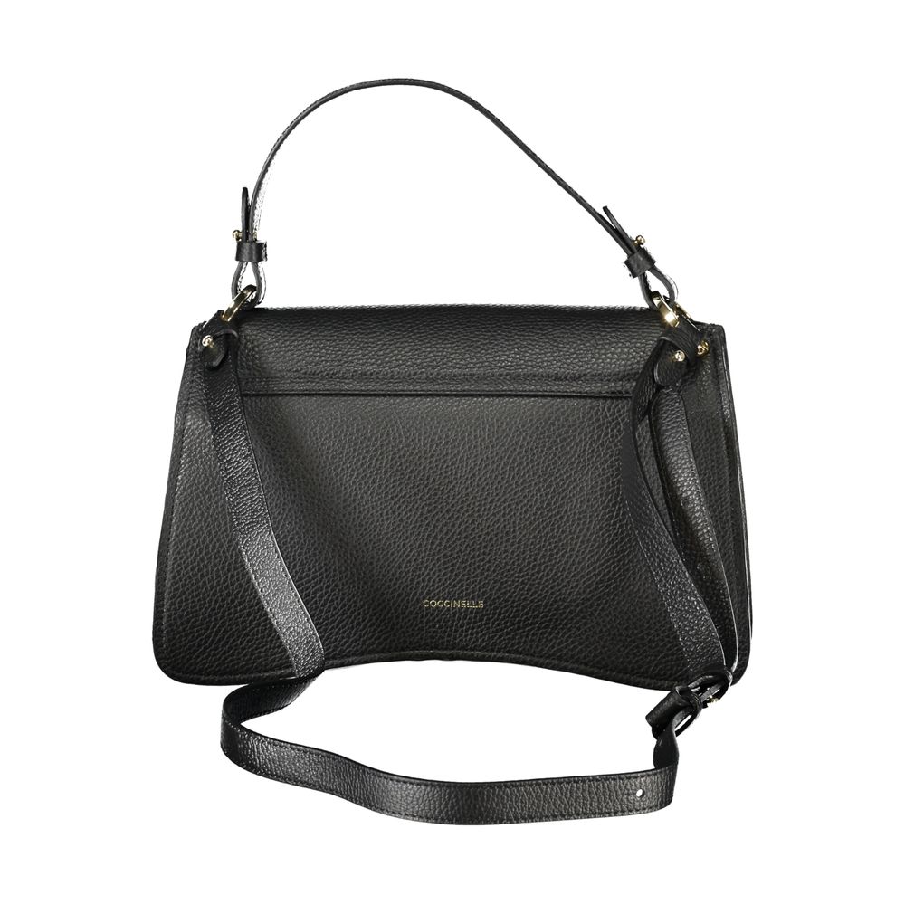 Coccinelle Schwarze Lederhandtasche