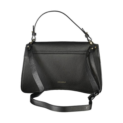Coccinelle Schwarze Lederhandtasche