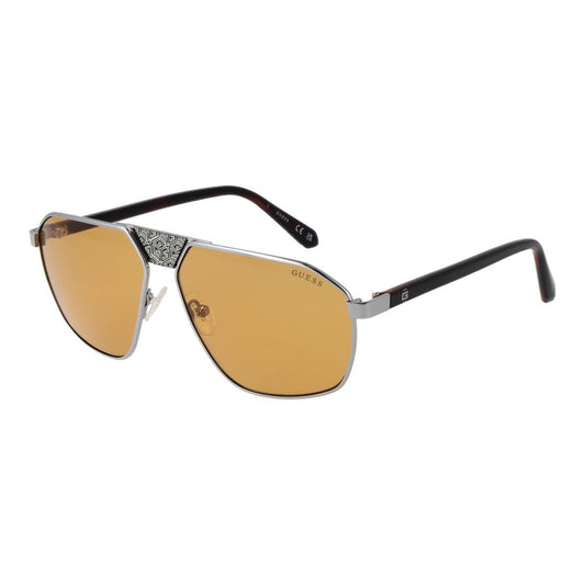 Guess Silberne Herren Sonnenbrille