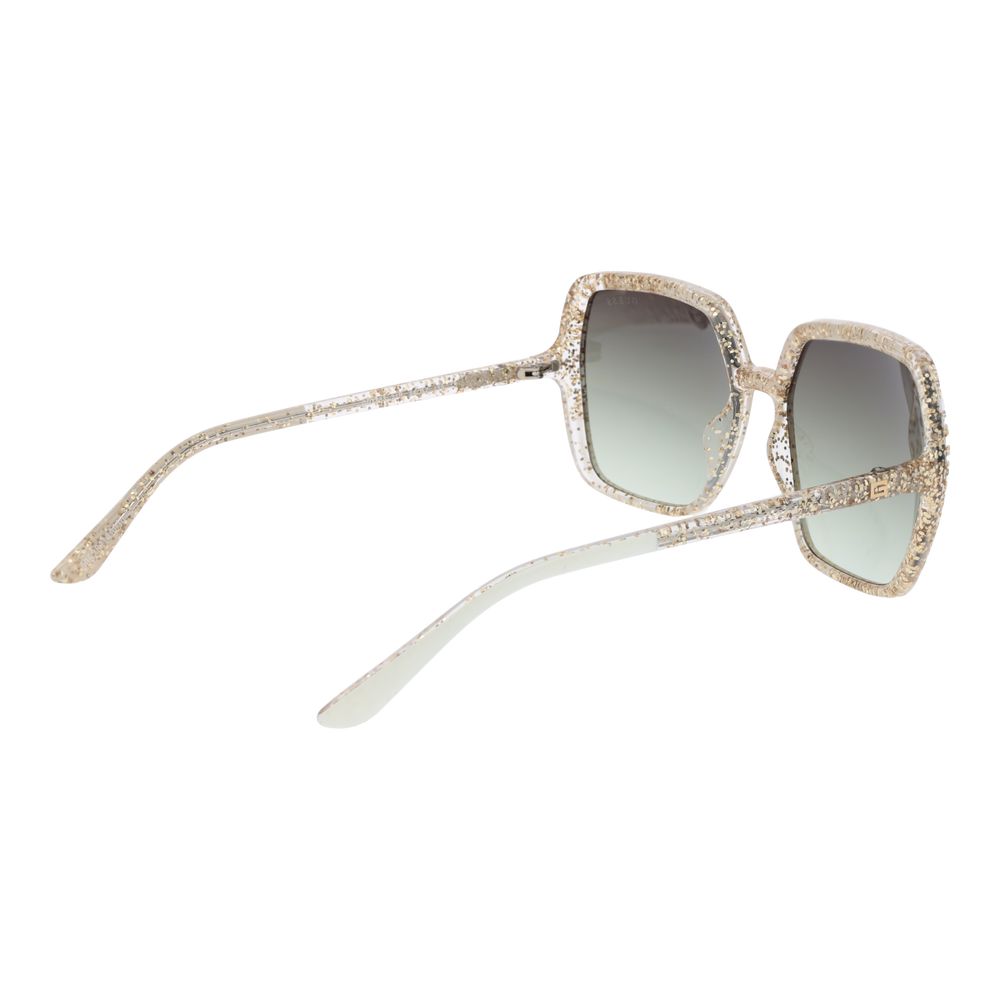 Guess Creme Damen Sonnenbrille