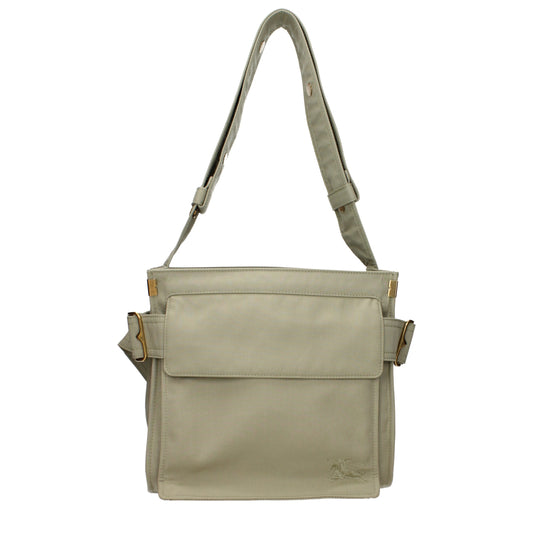 Burberry Grüne Schultertaschen aus Stoff