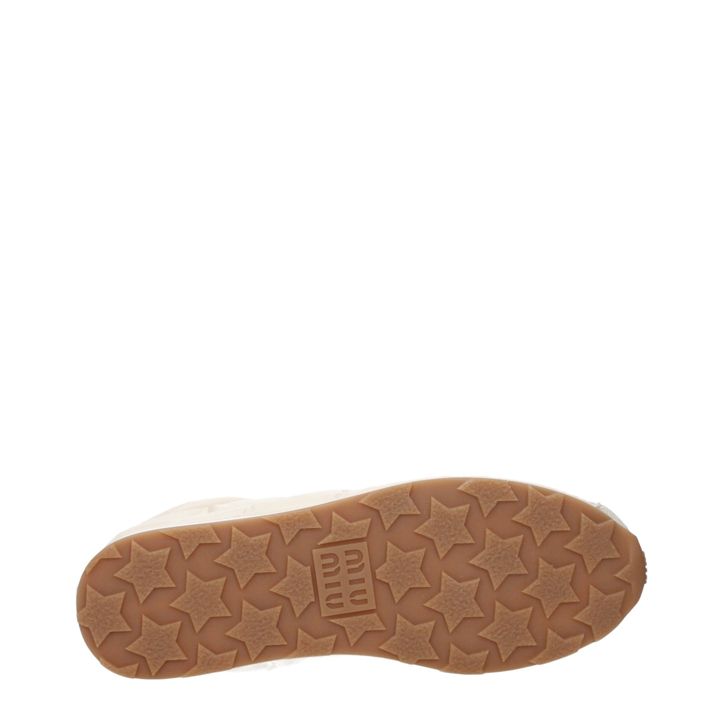 Baskets basses en tissu beige de Miu Miu