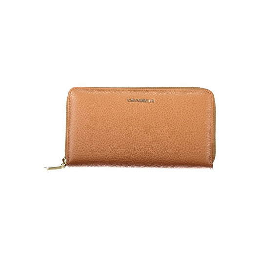 Portefeuille femme en cuir marron Coccinelle