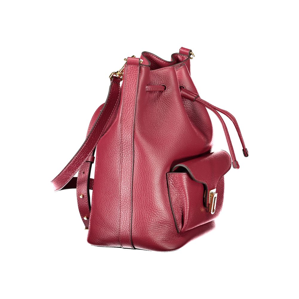 Sac à main en cuir violet pour femme