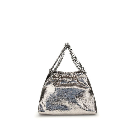 Sac à bandoulière Falabella en cuir métallisé effet craquelé de Stella McCartney