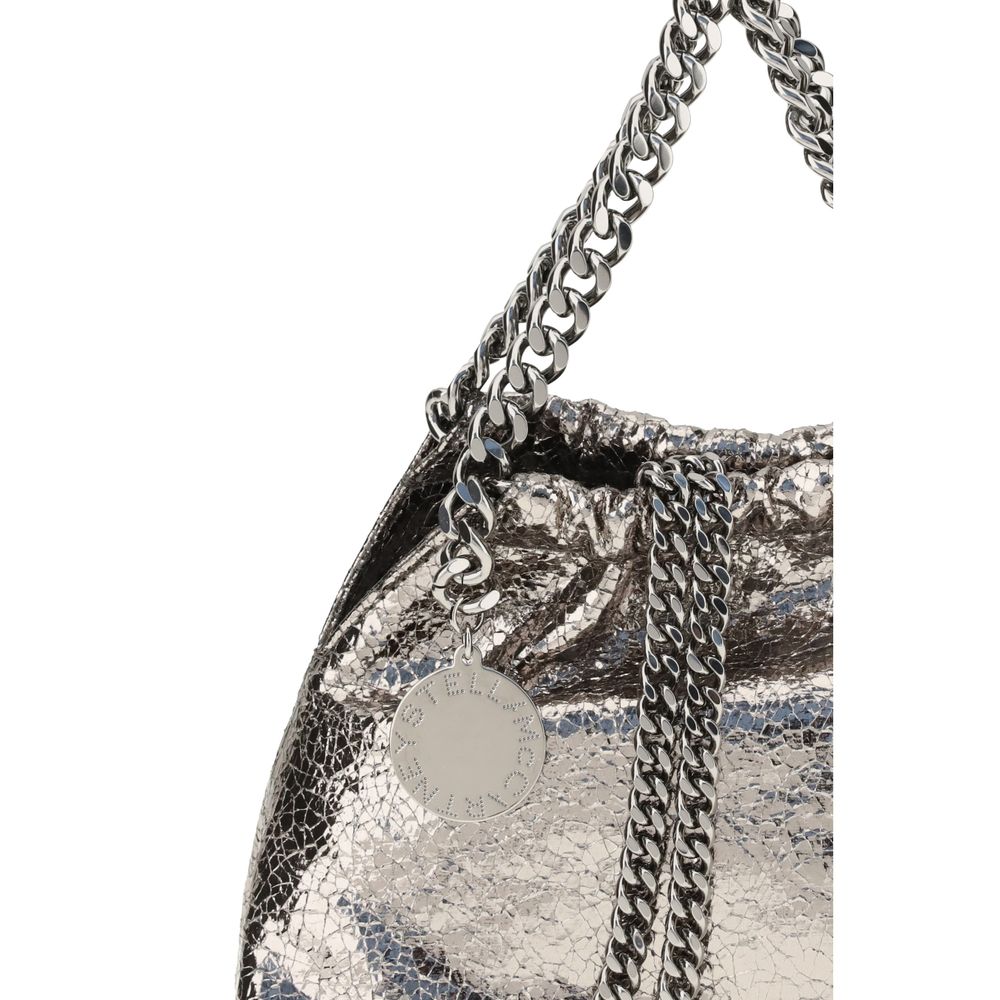 Sac à bandoulière Falabella effet craquelé métallisé