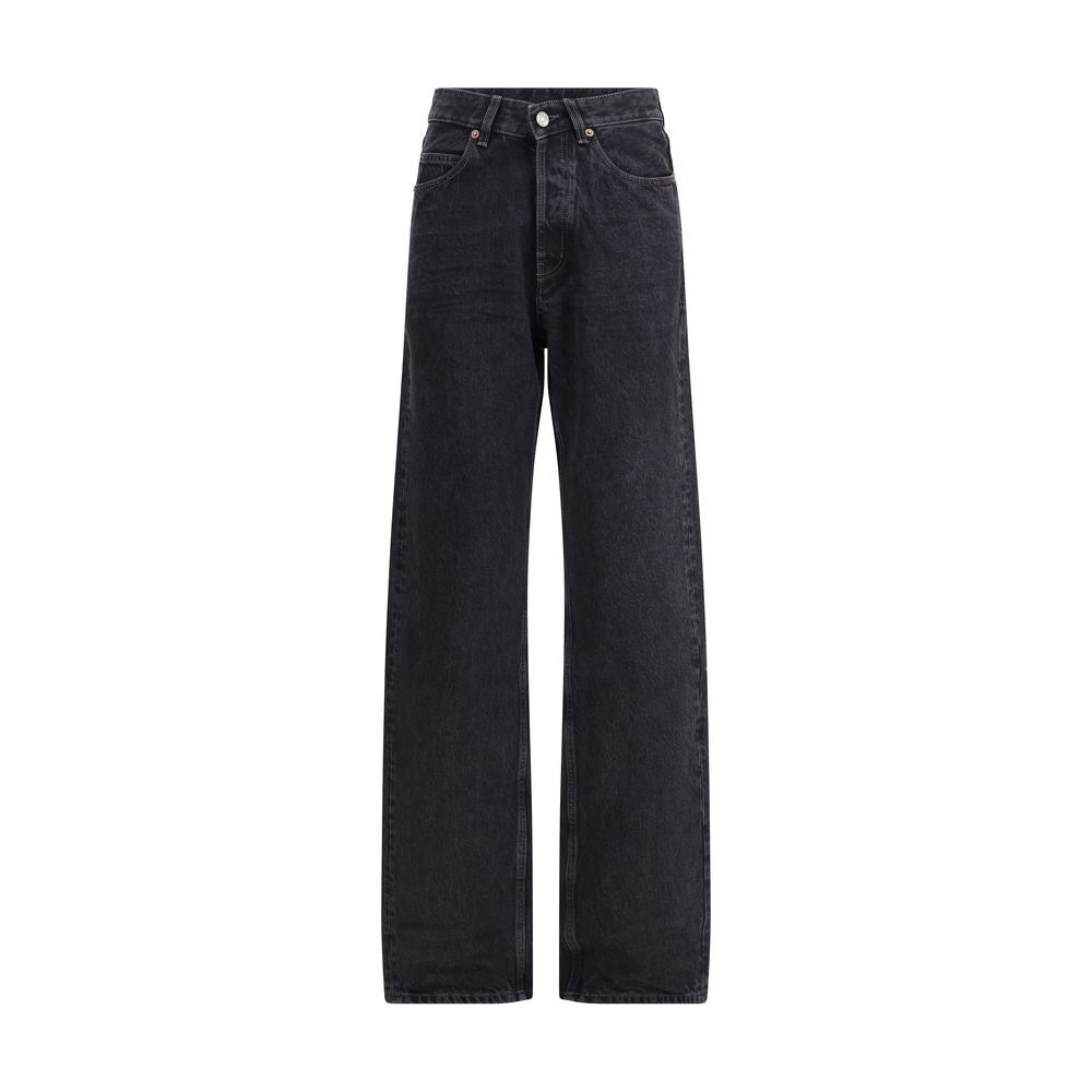 Jeans taille en V