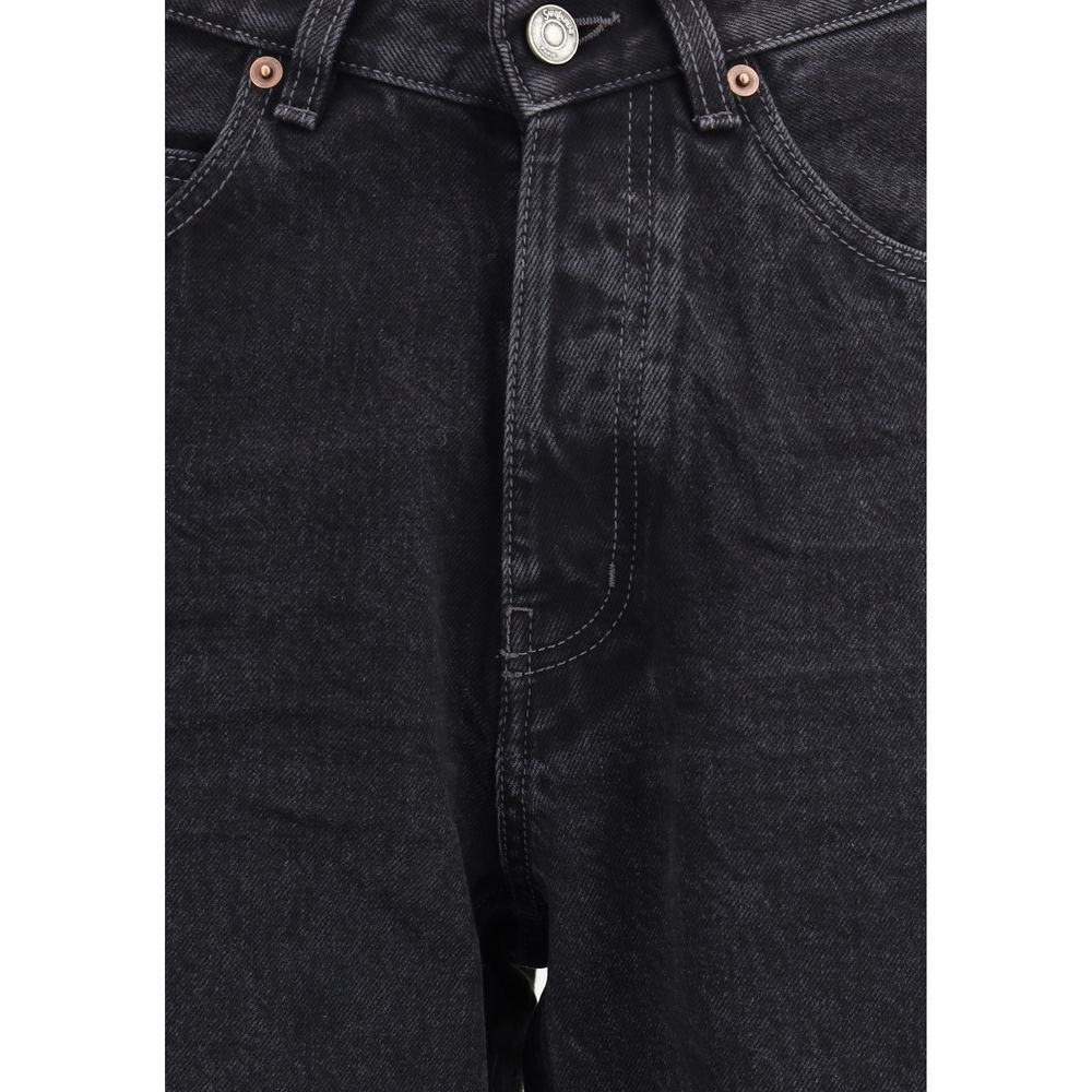 Jeans taille en V