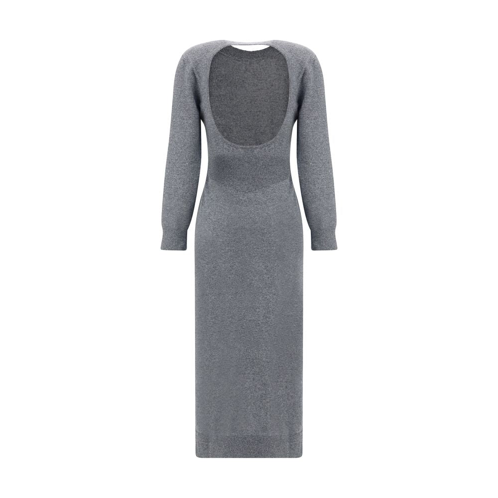 Robe longue en tricot