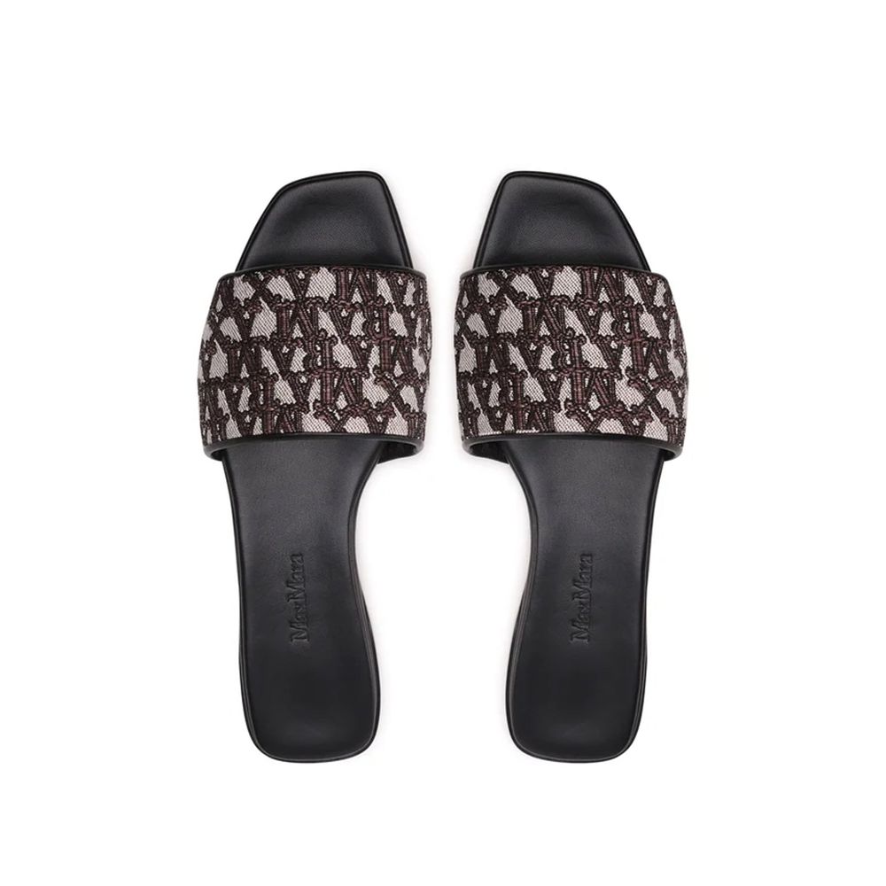 Max Mara Sandales Fridac avec logo