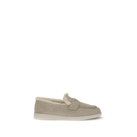 Mocassins en daim Prada