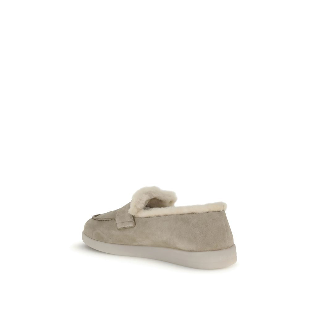 Mocassins en daim Prada