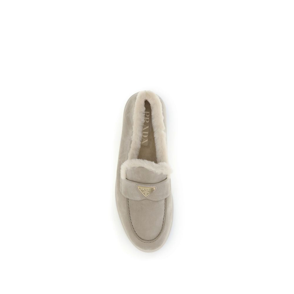 Mocassins en daim Prada
