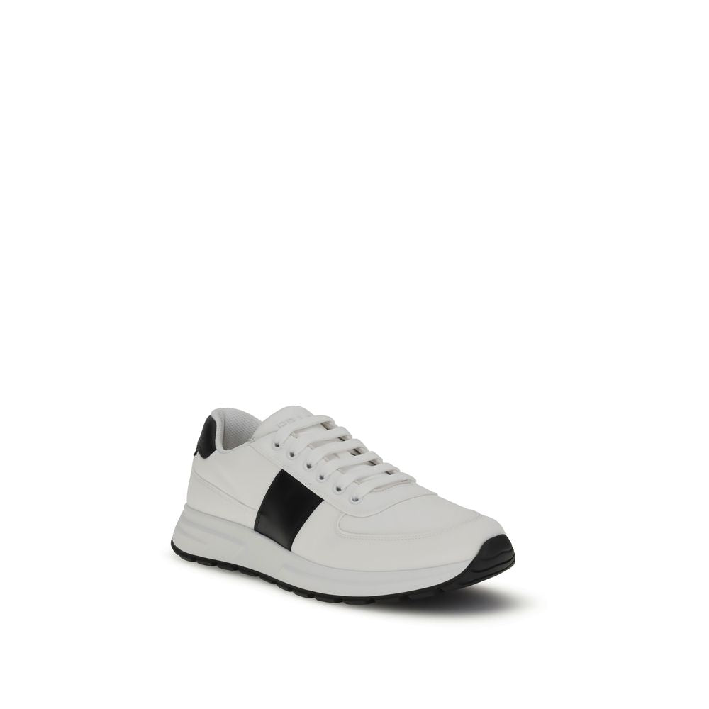 Baskets en cuir Prada