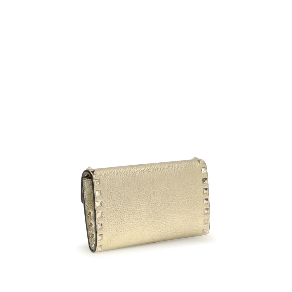 Portefeuille à chaîne Rockstud de Valentino Garavani