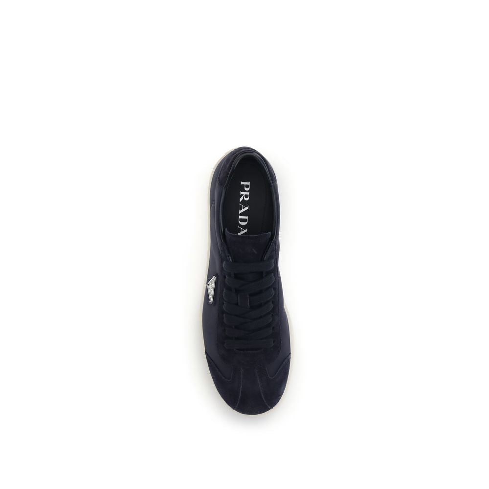 Baskets en cuir Prada
