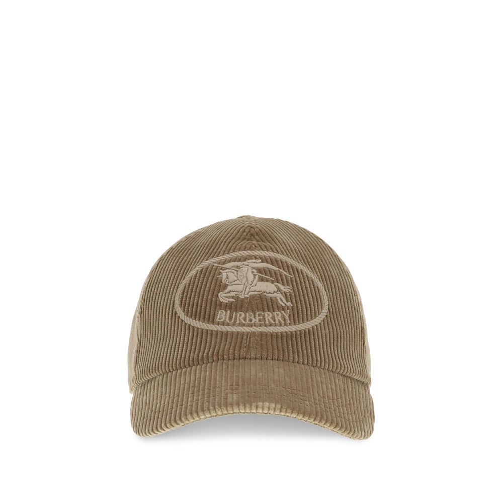 Casquette de baseball en velours côtelé