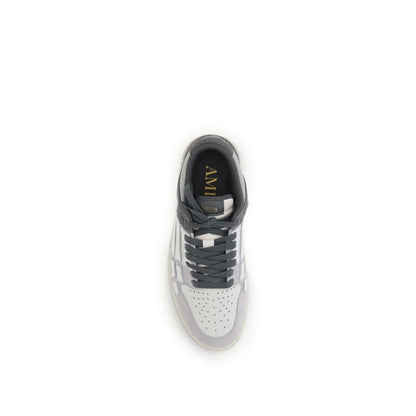 Amiri Distressed Skel Top Low Sneakers