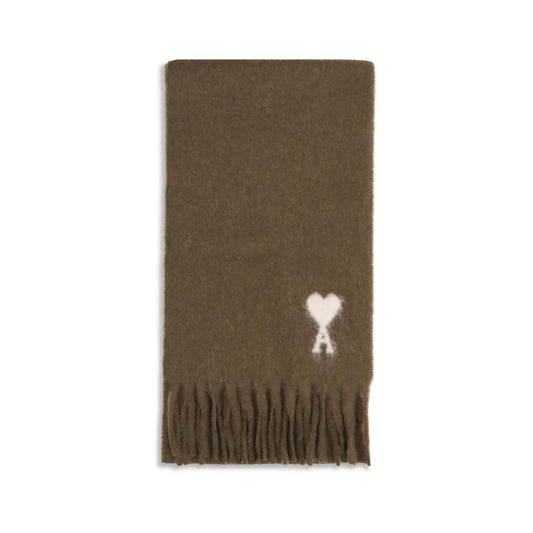 Ami Paris Ami De Coeur Scarf
