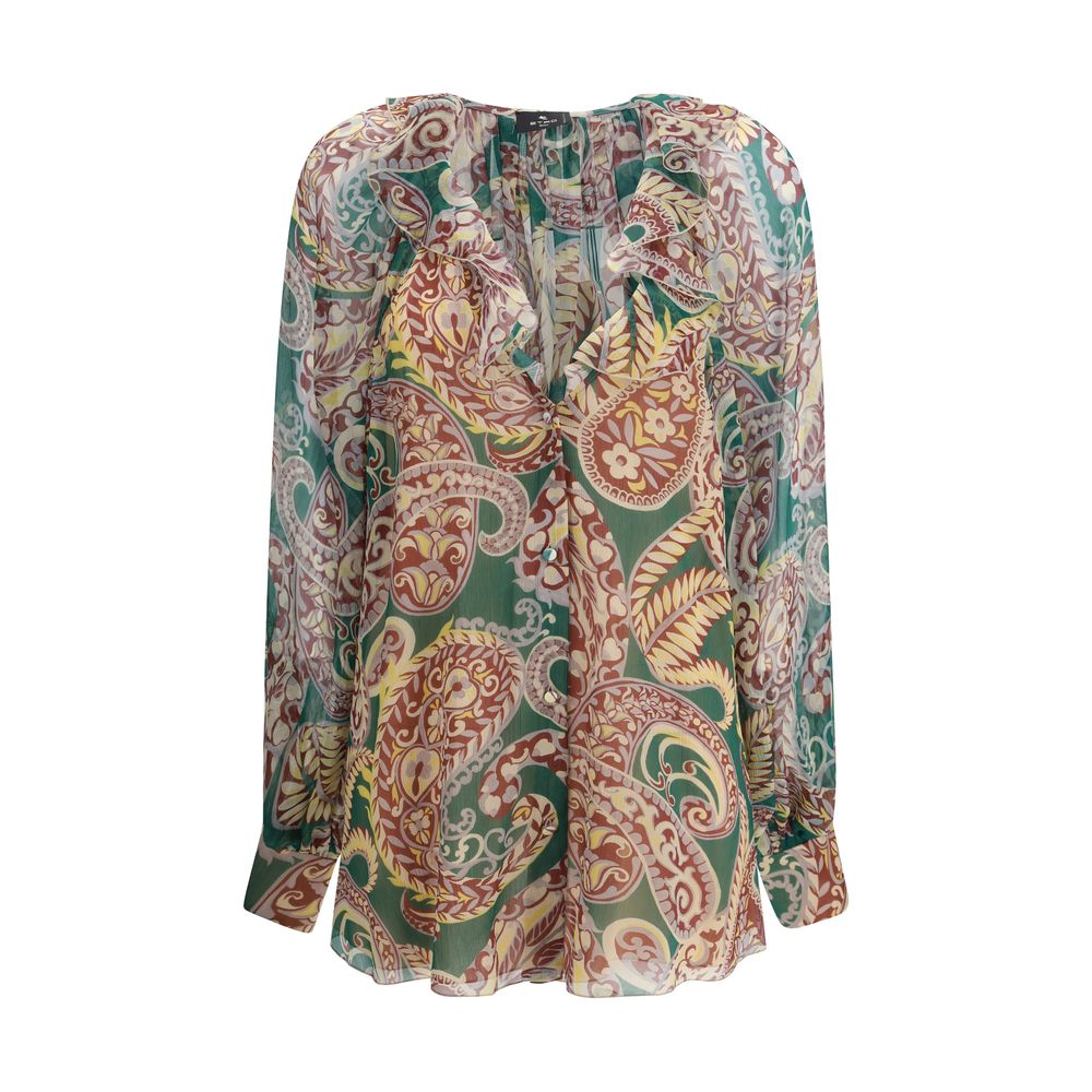Chemise en crêpe de soie