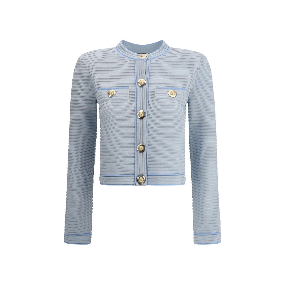 Cardigan en tricot gaufré