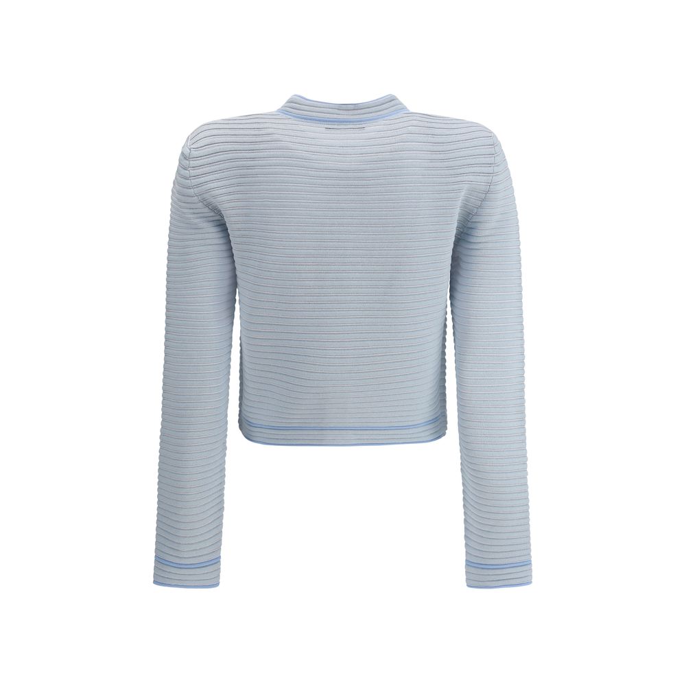 Cardigan en tricot gaufré